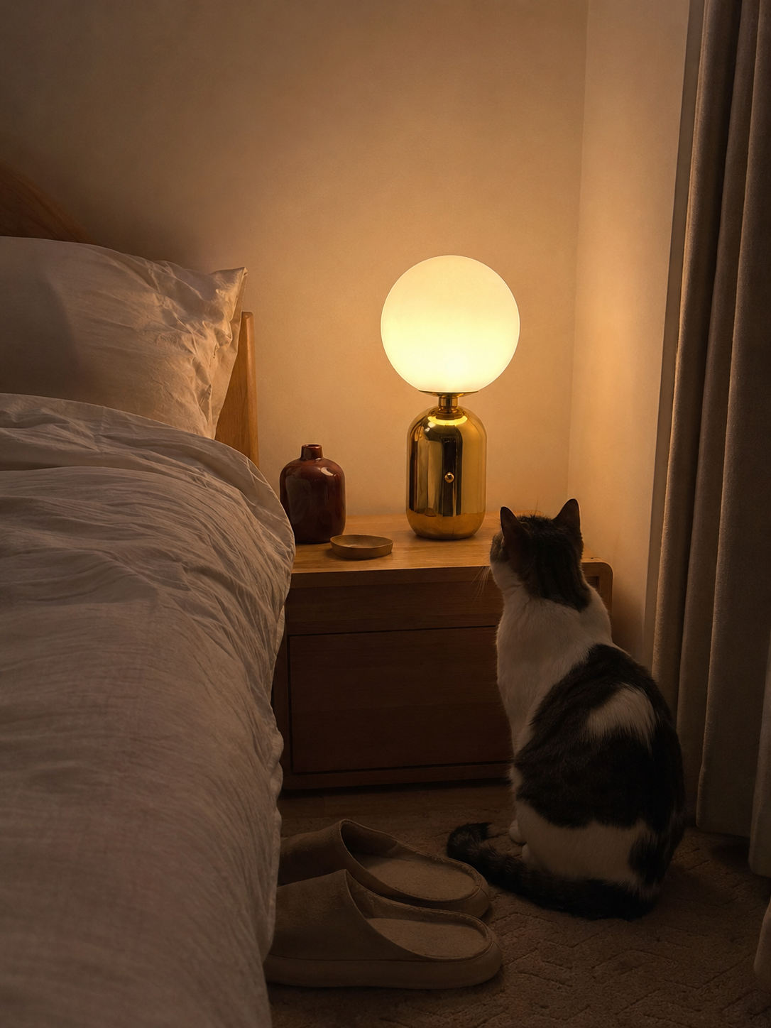 Nico | Orb Globe Table Lamp