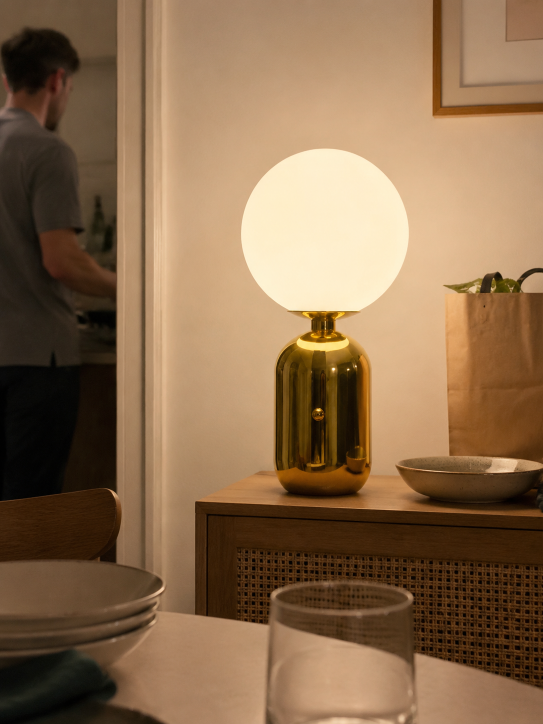Nico | Orb Globe Table Lamp