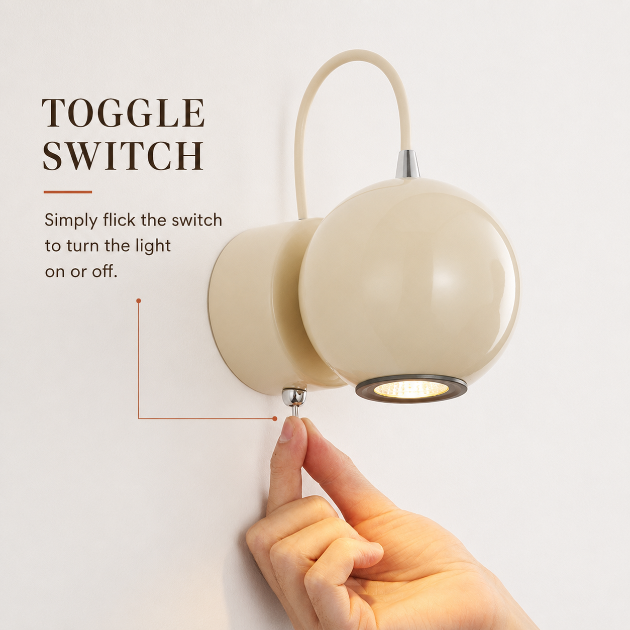 Otto | Swivel Ball Wall Sconce
