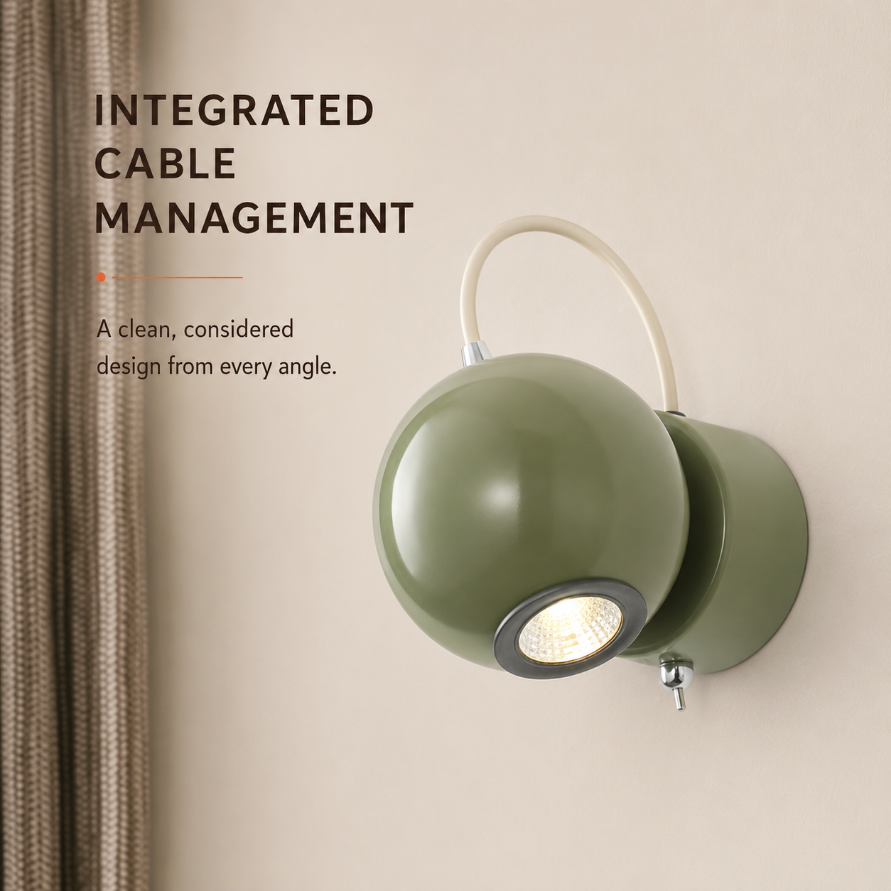 Otto | Swivel Ball Wall Sconce