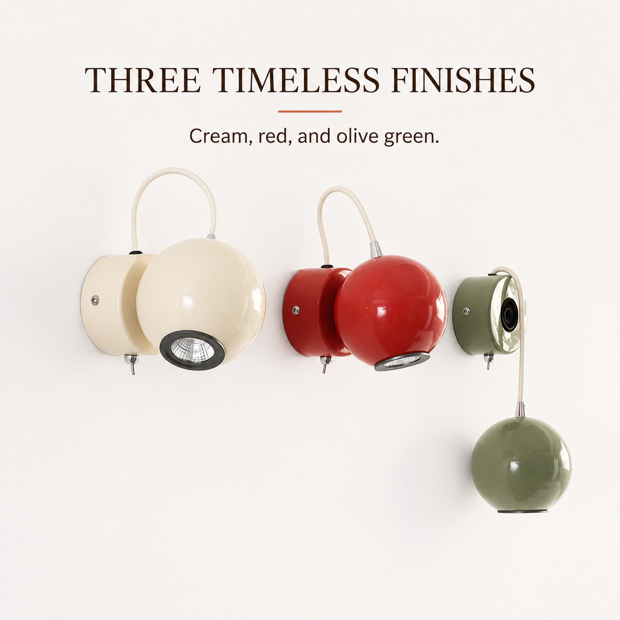 Otto | Swivel Ball Wall Sconce