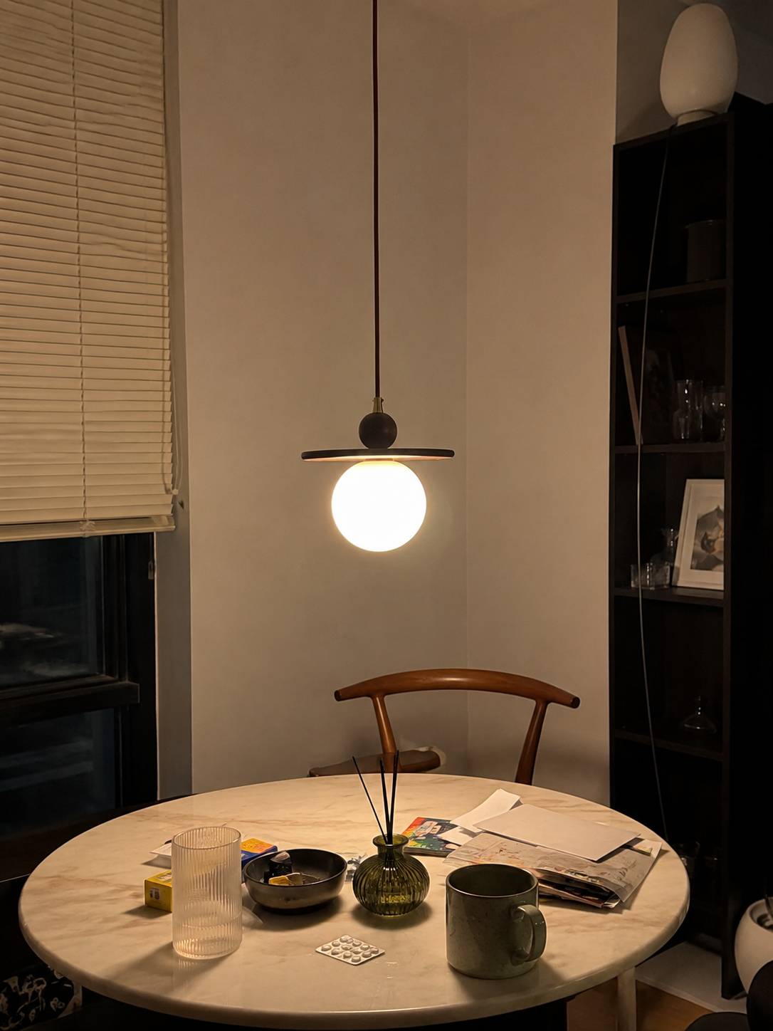 Alba | Nordic Glass Globe Pendant Light