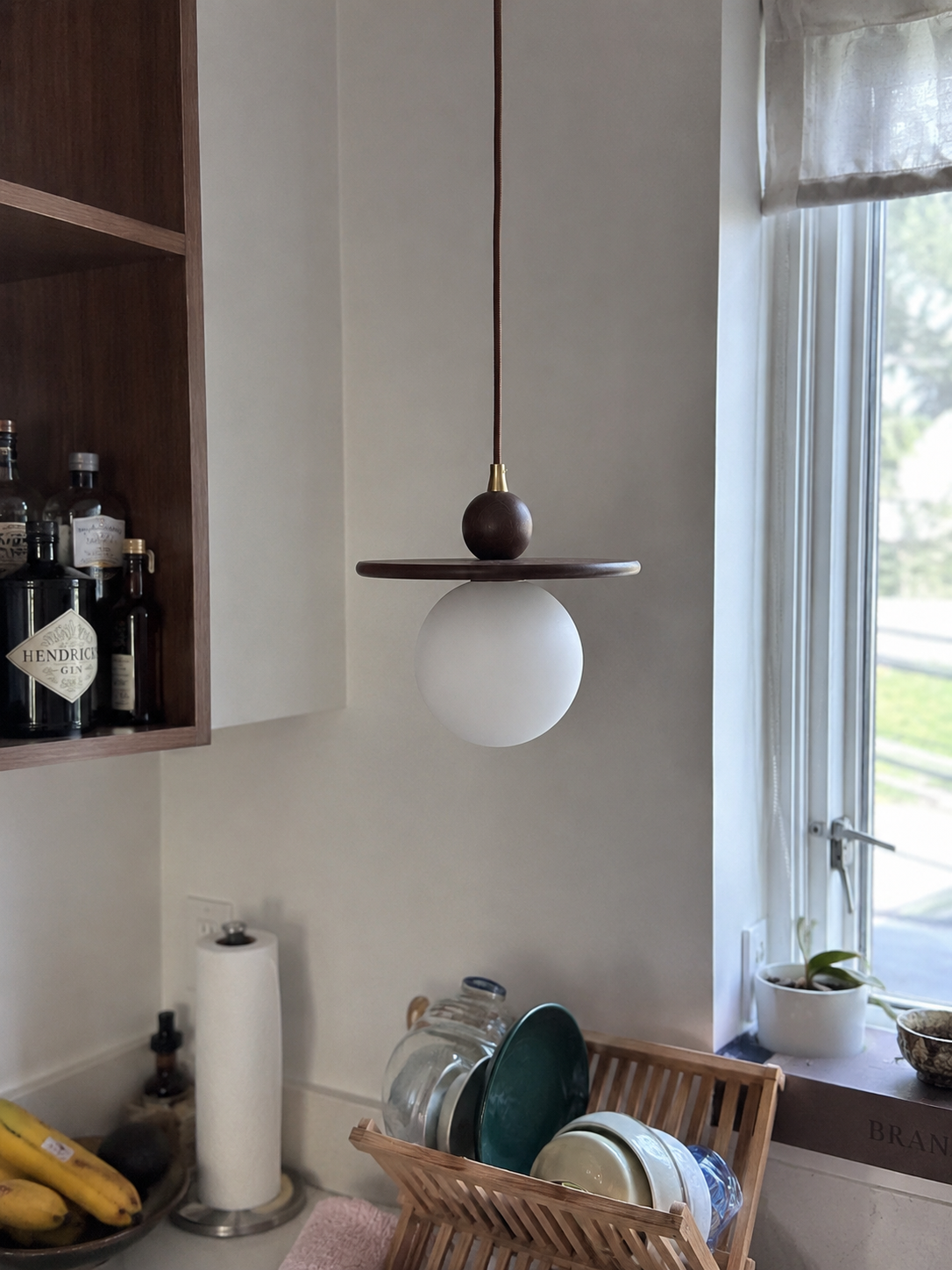 Alba | Nordic Glass Globe Pendant Light