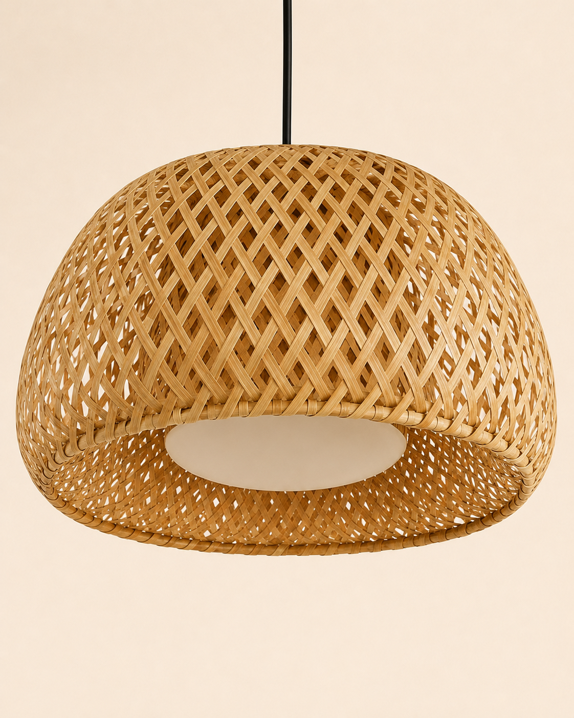 Kumo | Japanese Woven Bamboo Pendant Light