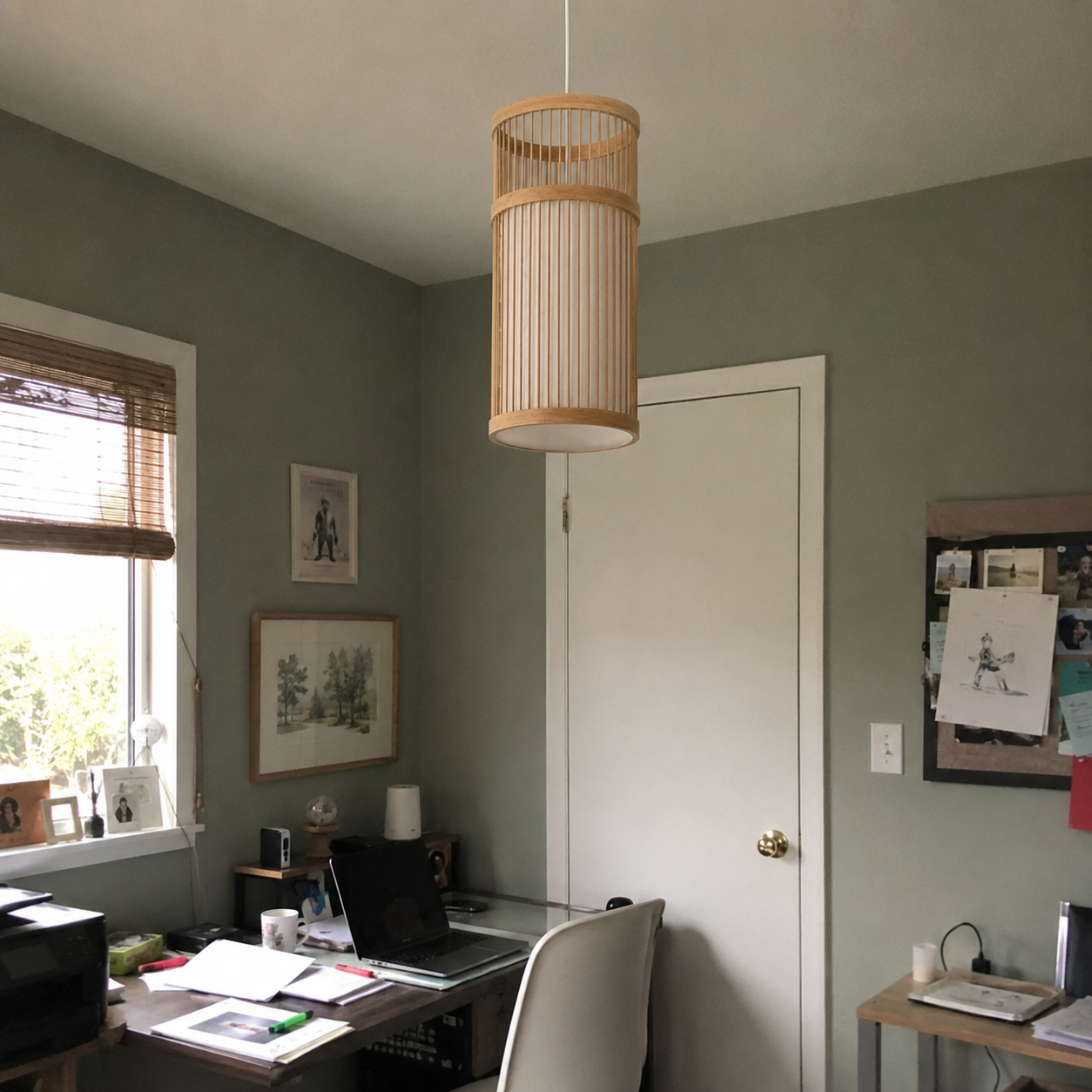 Yori | Japanese Bamboo Pendant Light