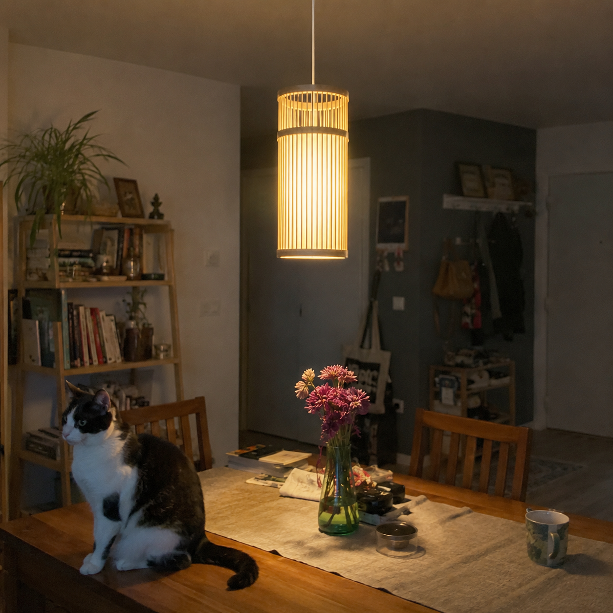 Yori | Japanese Bamboo Pendant Light