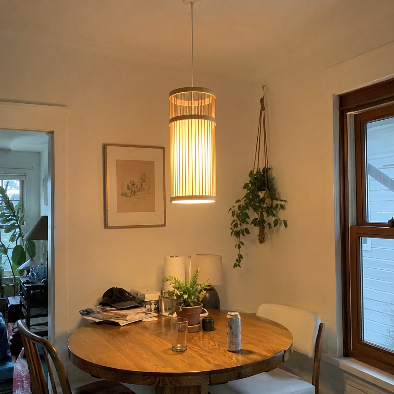 Yori | Japanese Bamboo Pendant Light