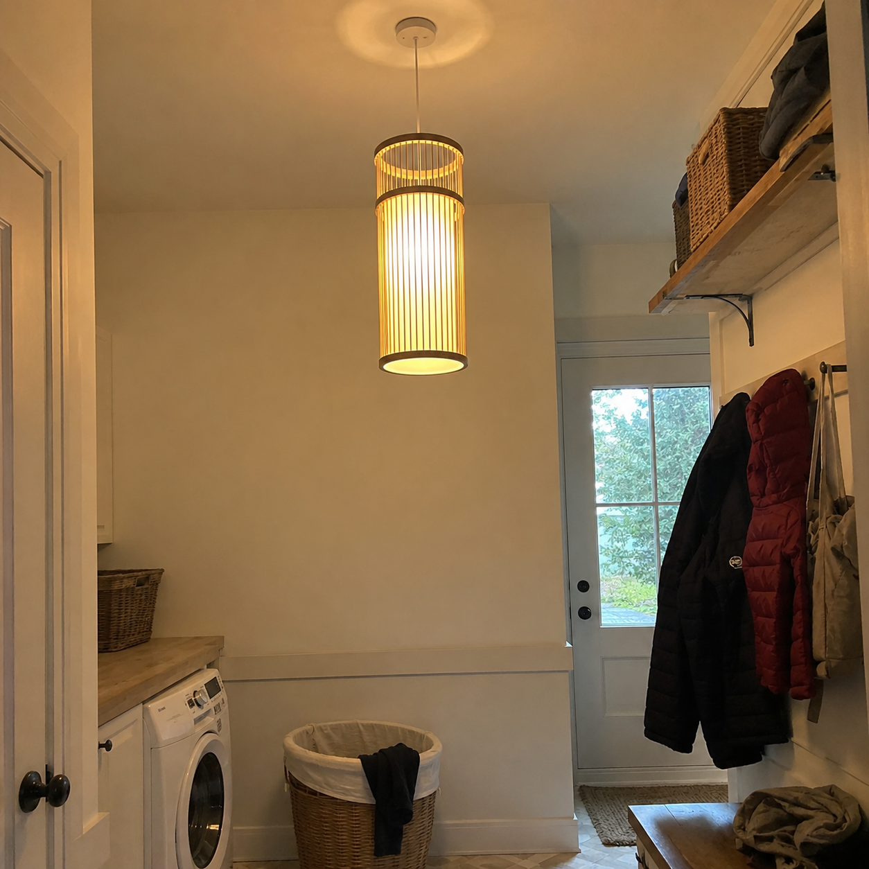 Yori | Japanese Bamboo Pendant Light