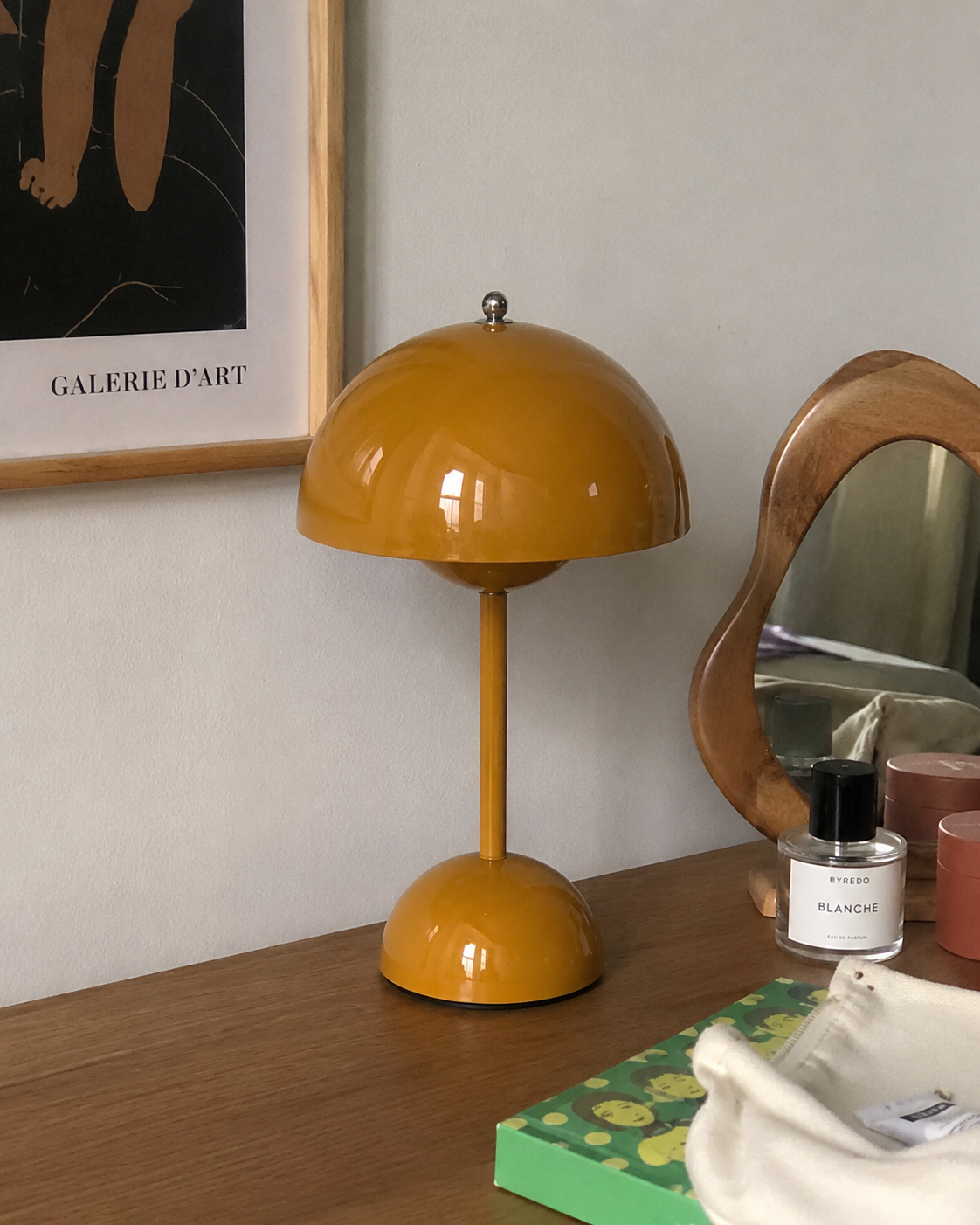 Ada | Mushroom Dome Cordless Table Lamp