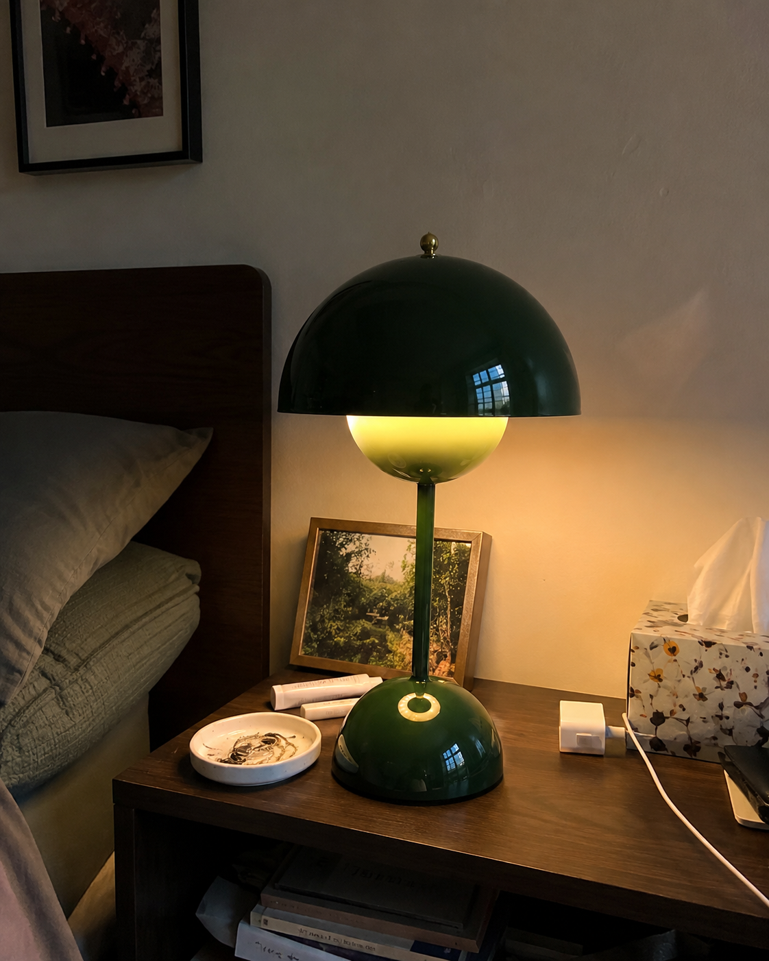 Ada | Mushroom Dome Cordless Table Lamp