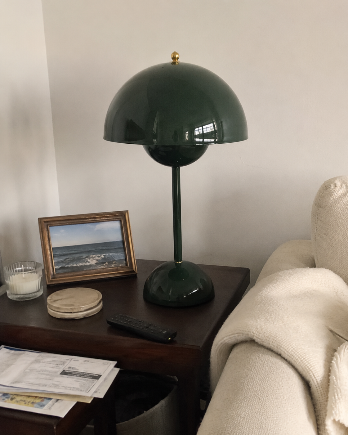 Ada | Mushroom Dome Cordless Table Lamp