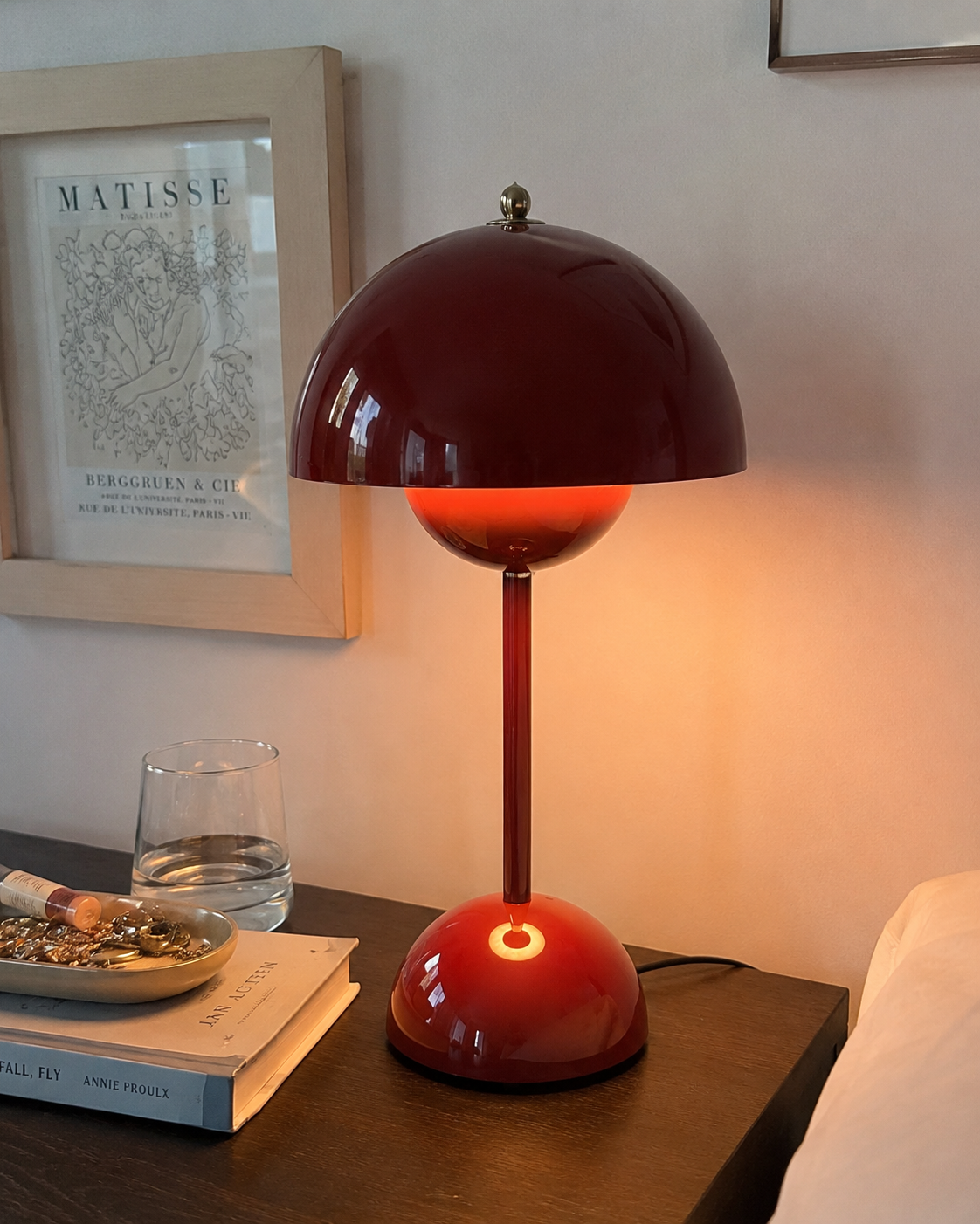 Ada | Mushroom Dome Cordless Table Lamp
