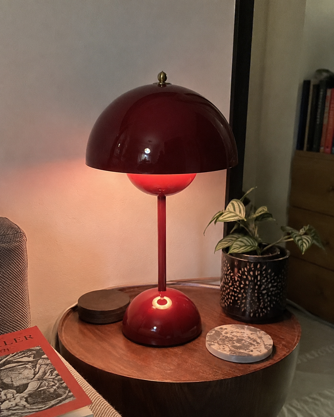Ada | Mushroom Dome Cordless Table Lamp