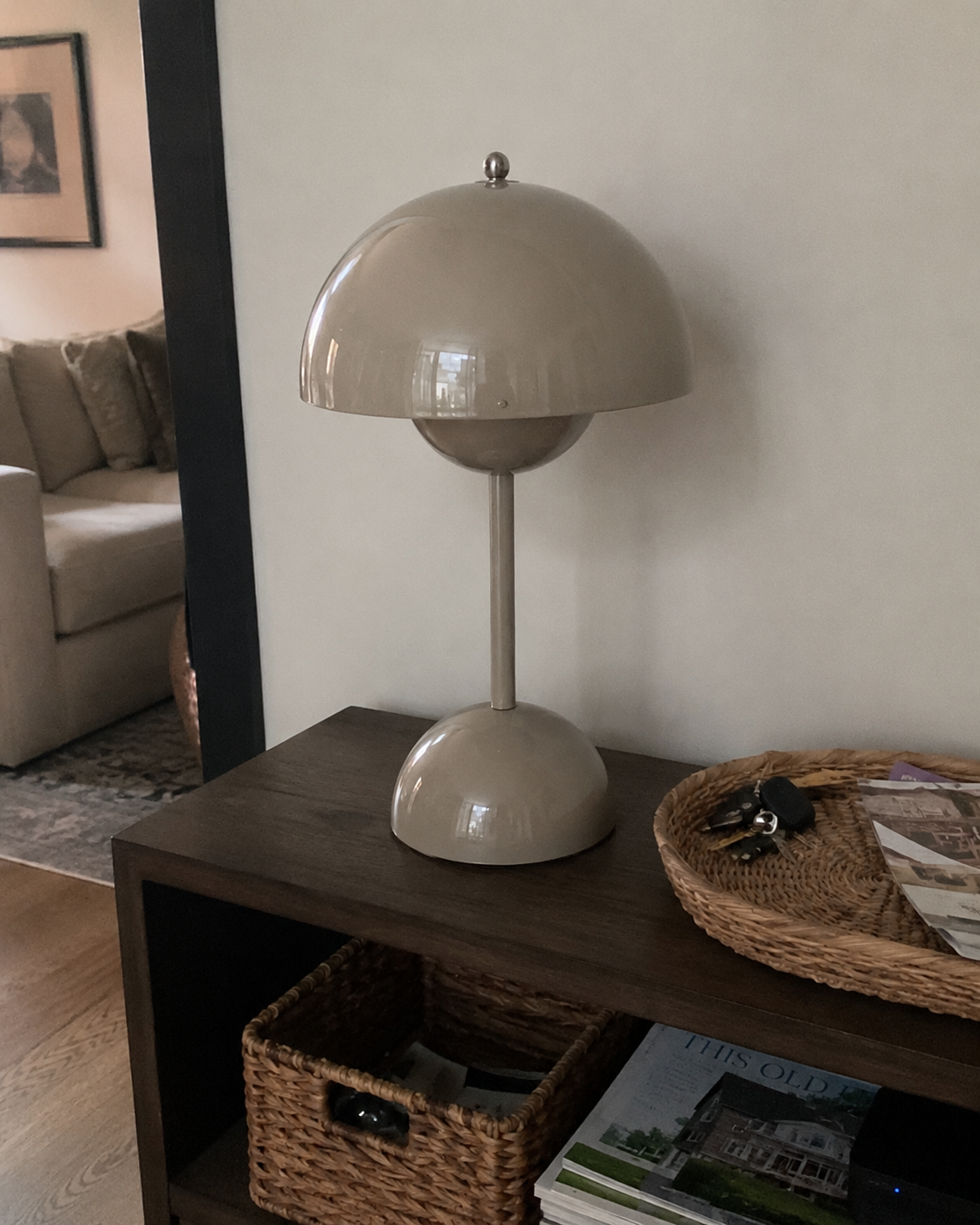 Ada | Mushroom Dome Cordless Table Lamp