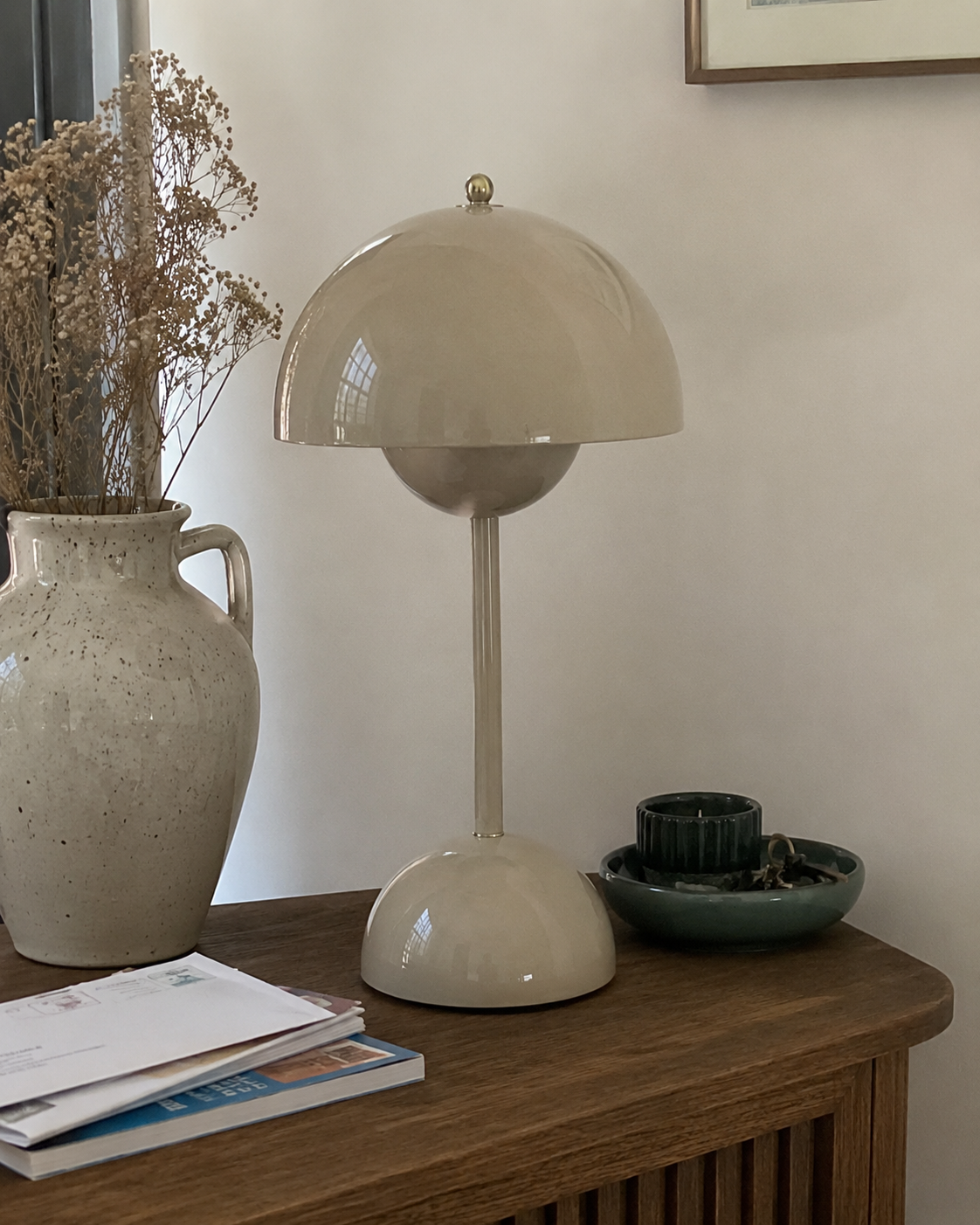 Ada | Mushroom Dome Cordless Table Lamp