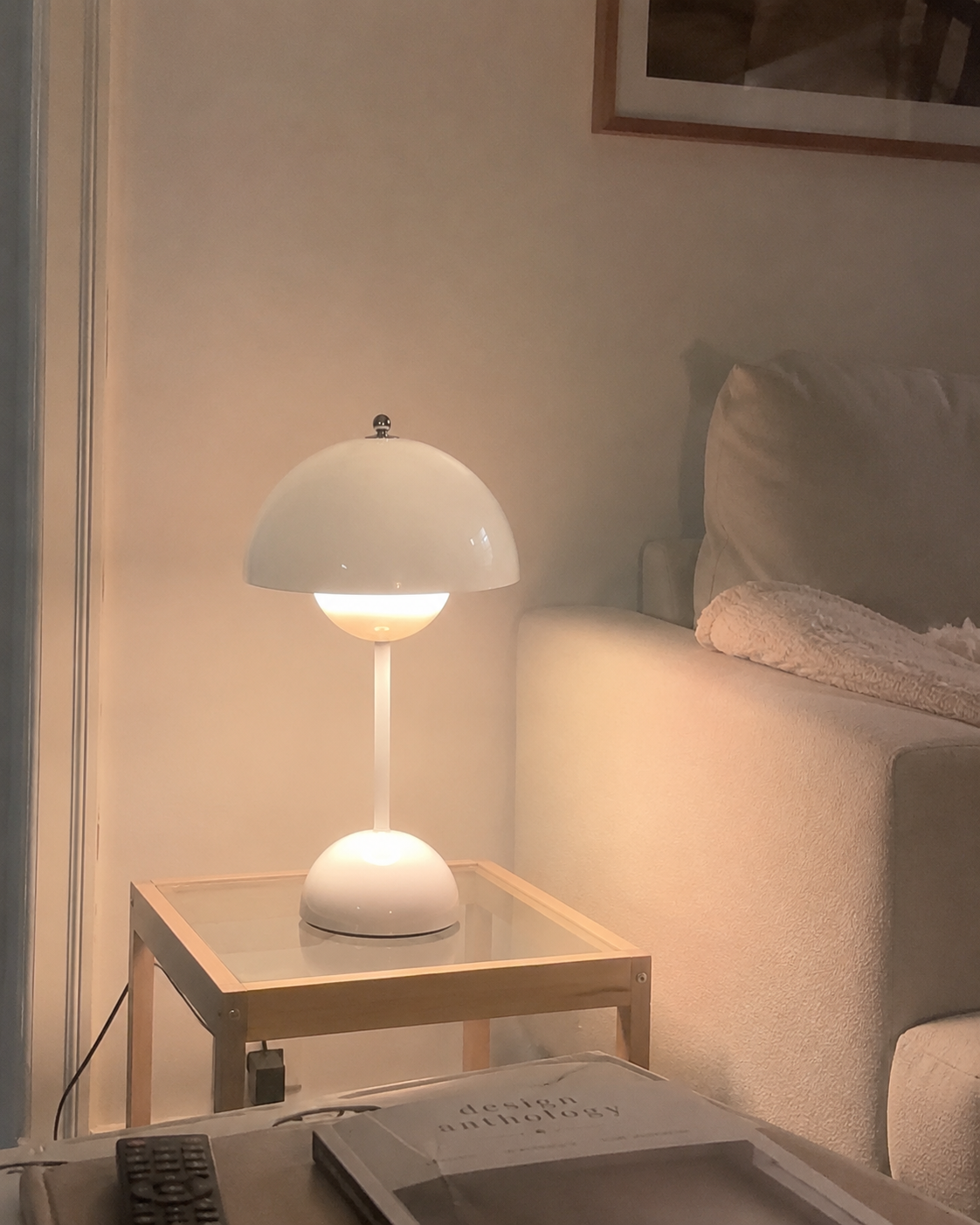 Ada | Mushroom Dome Cordless Table Lamp