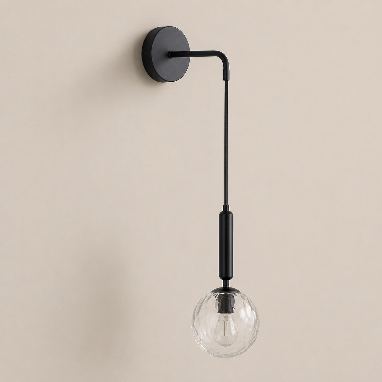 Juno | Long-Arm Globe Wall Sconce
