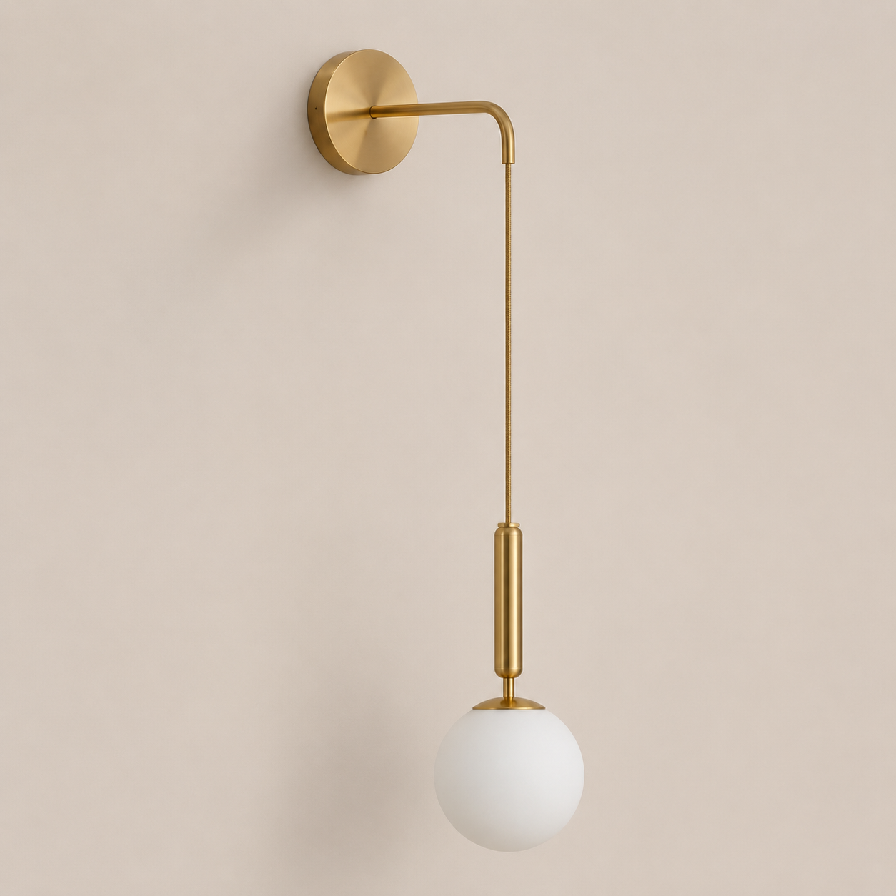 Juno | Long-Arm Globe Wall Sconce
