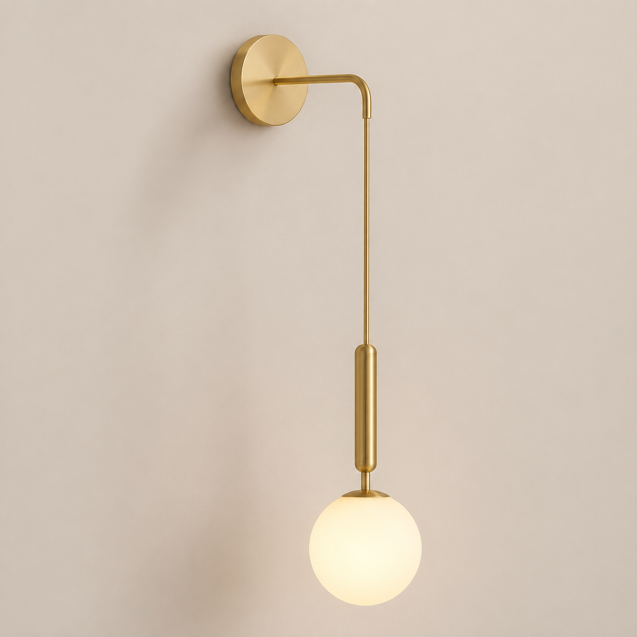 Juno | Long-Arm Globe Wall Sconce
