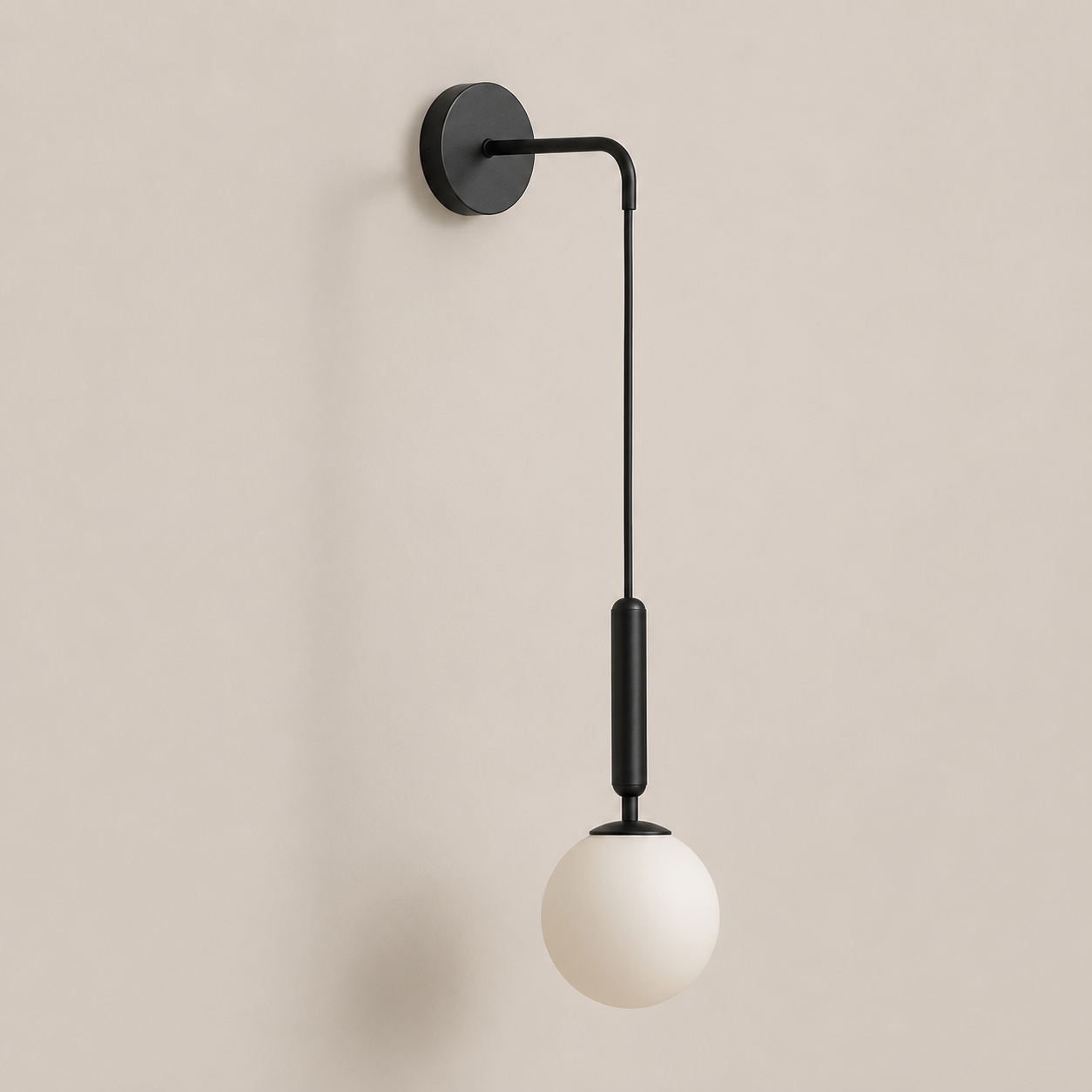Juno | Long-Arm Globe Wall Sconce