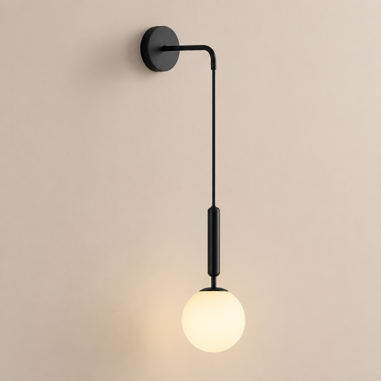 Juno | Long-Arm Globe Wall Sconce