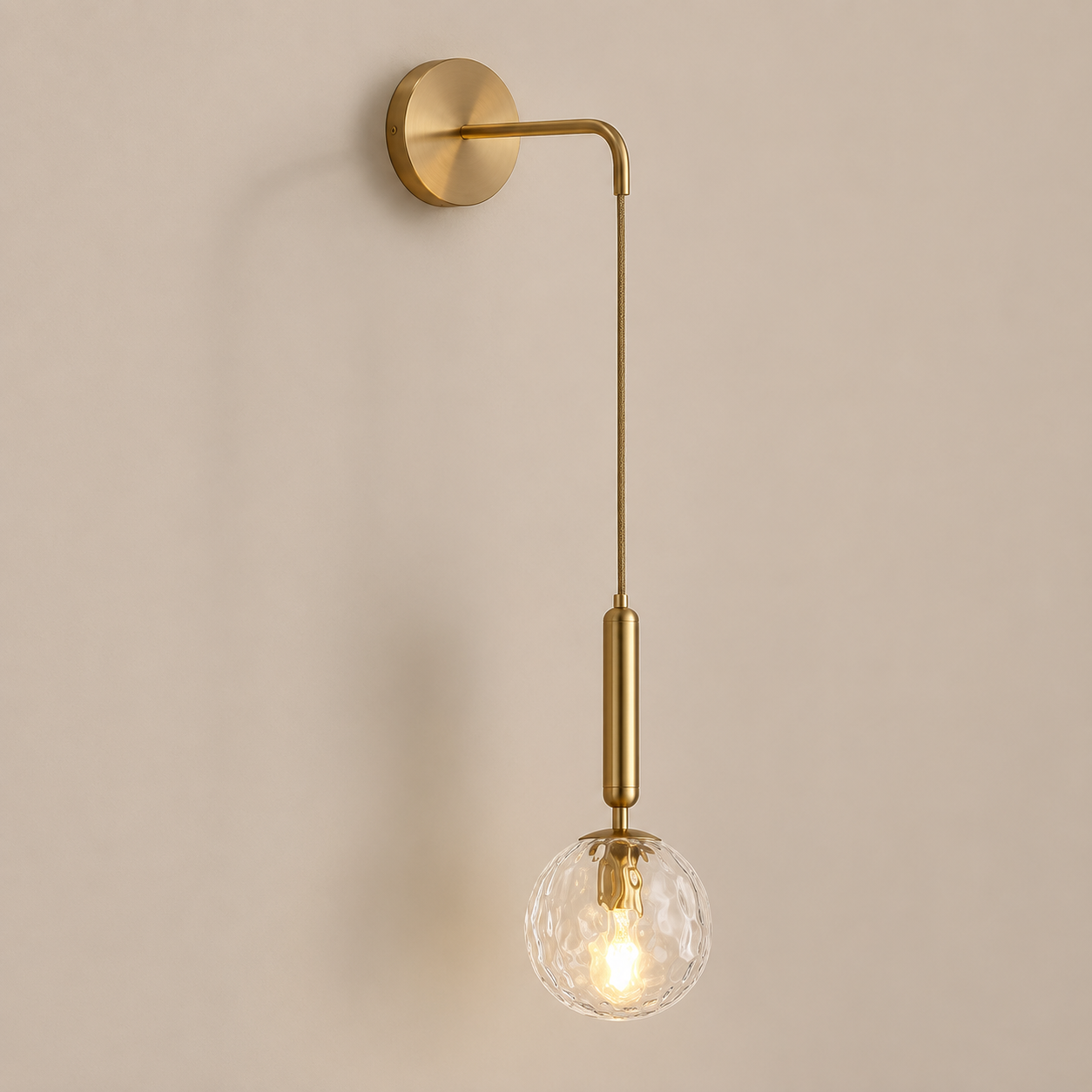 Juno | Long-Arm Globe Wall Sconce