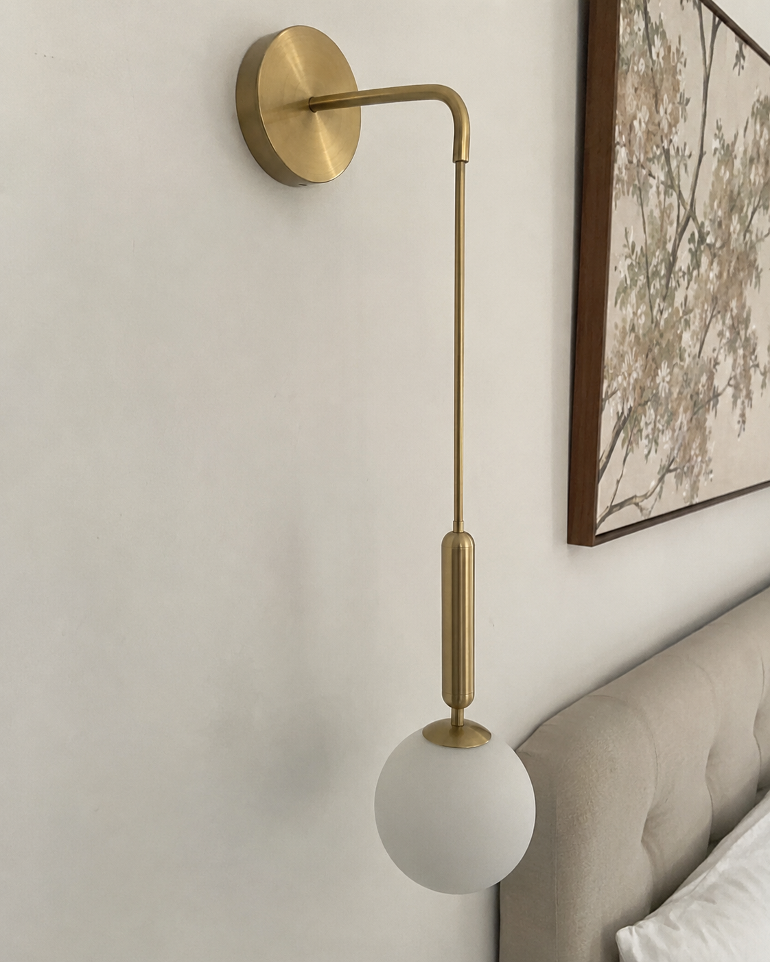 Juno | Long-Arm Globe Wall Sconce