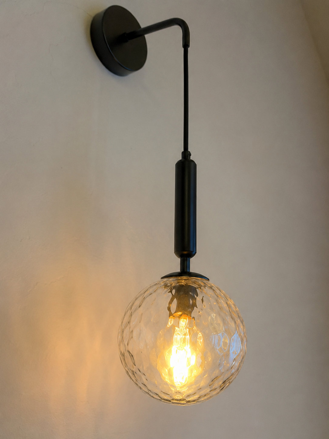 Juno | Long-Arm Globe Wall Sconce