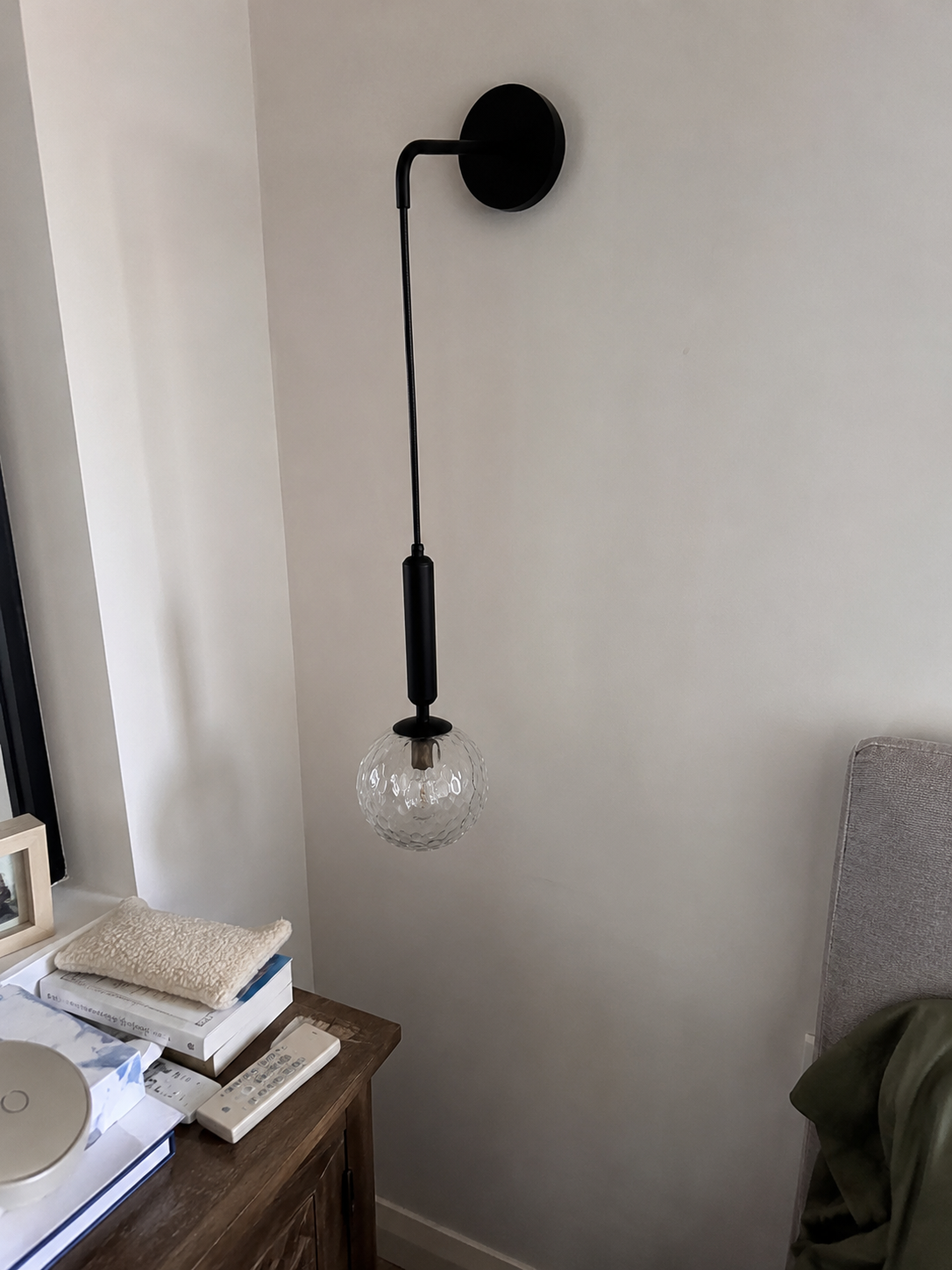 Juno | Long-Arm Globe Wall Sconce