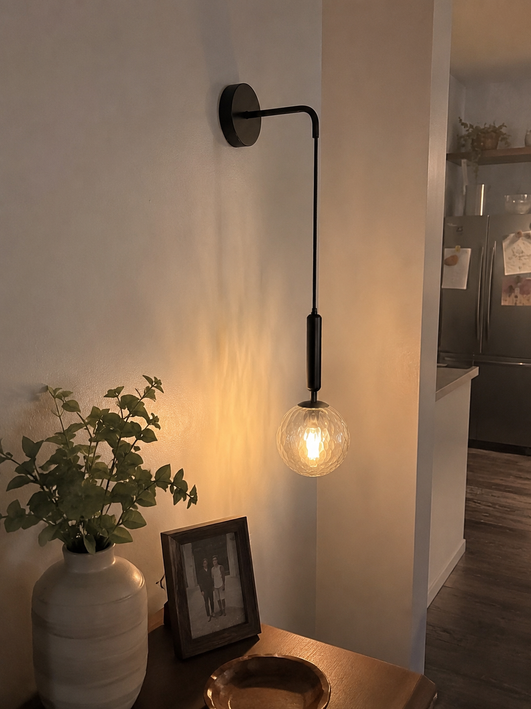 Juno | Long-Arm Globe Wall Sconce