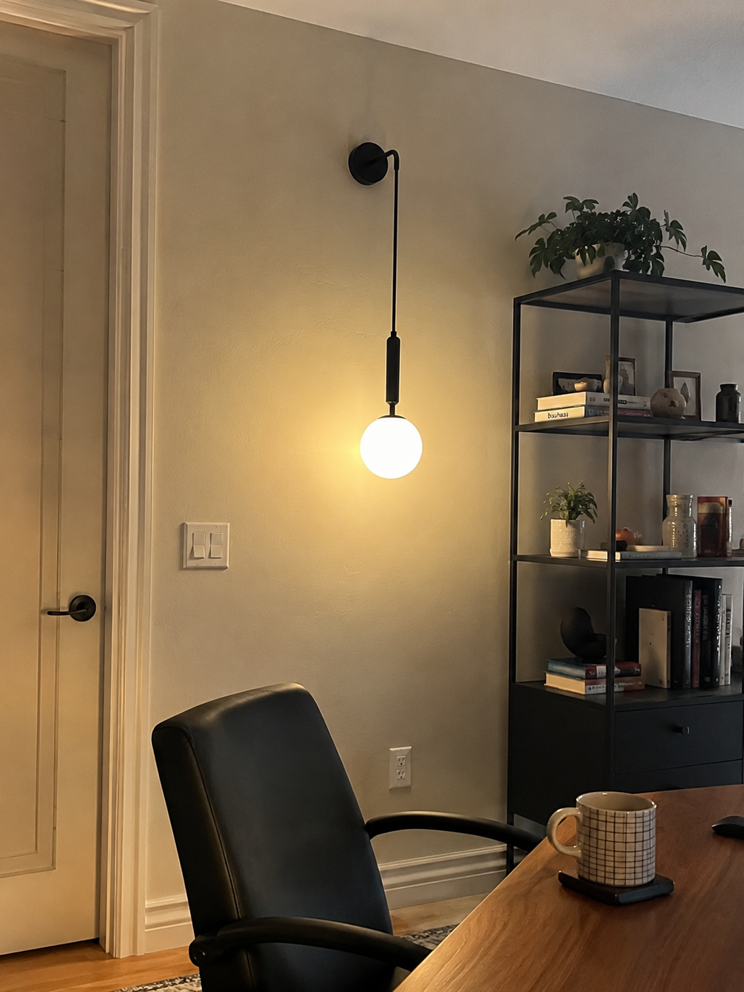 Juno | Long-Arm Globe Wall Sconce