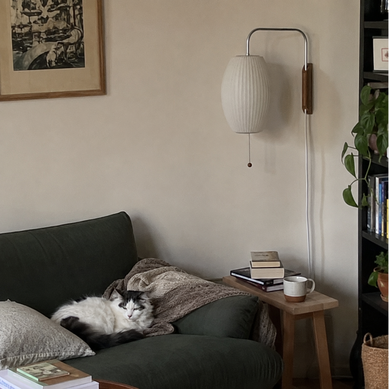 Kai | Silk Cocoon Wall Sconce
