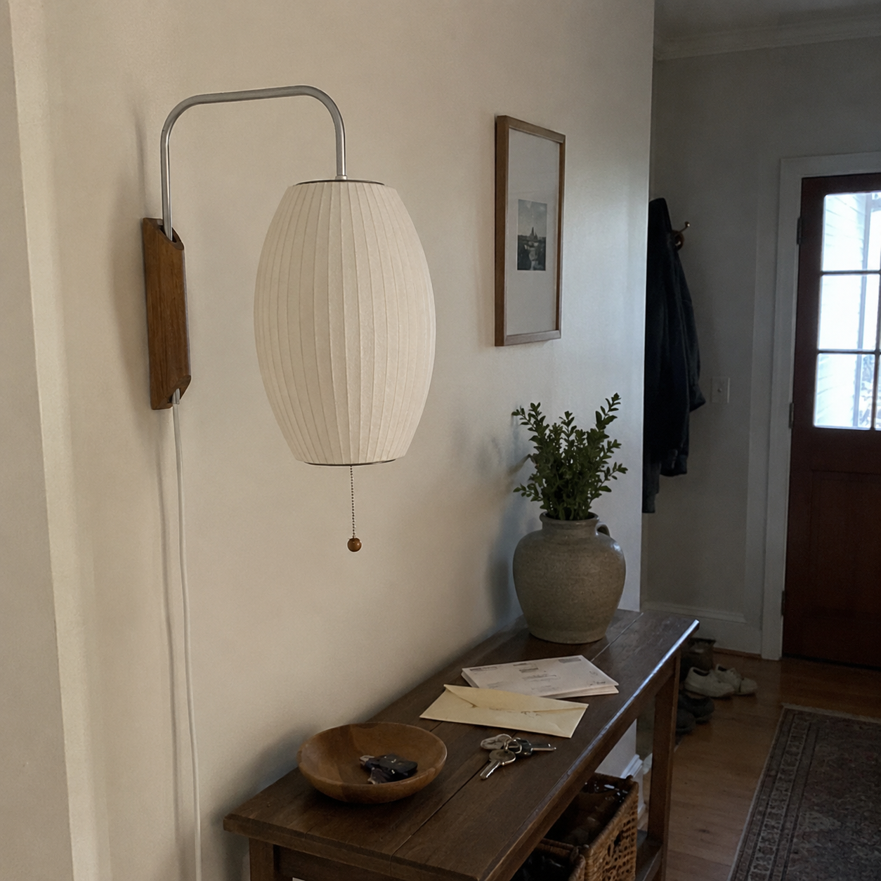 Kai | Silk Cocoon Wall Sconce