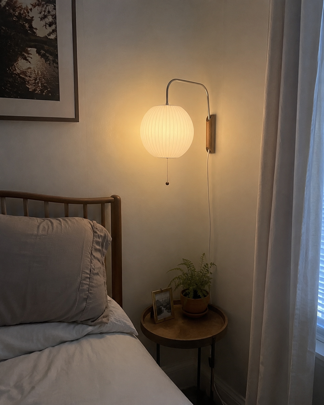 Kai | Silk Cocoon Wall Sconce