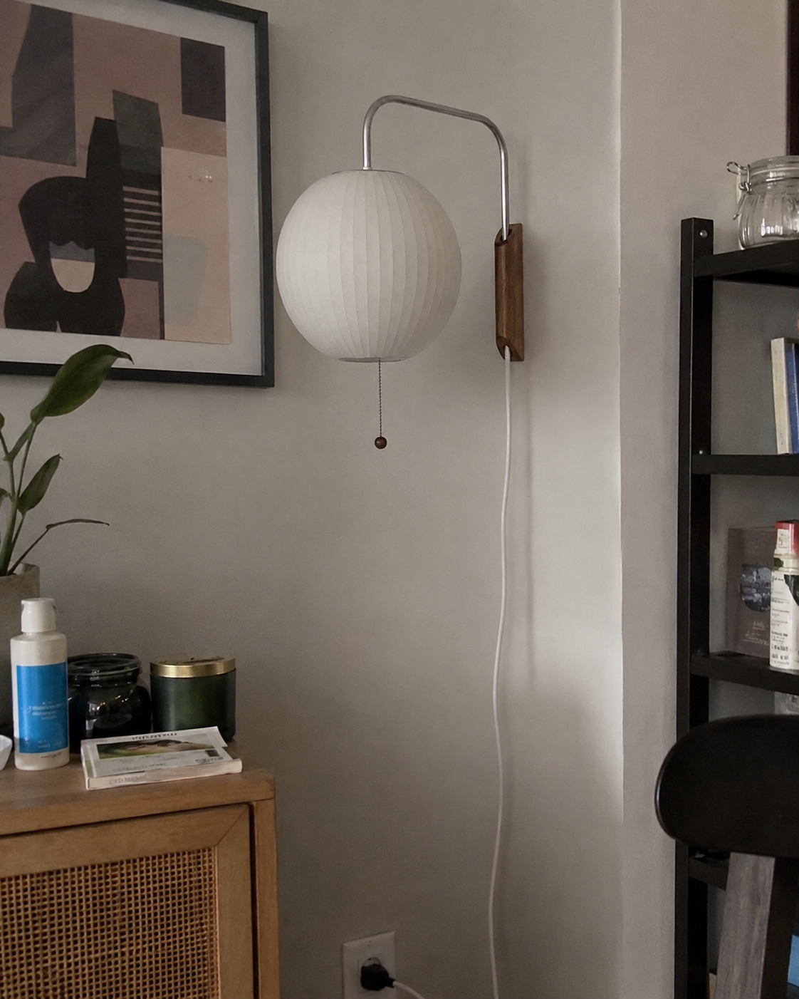Kai | Silk Cocoon Wall Sconce