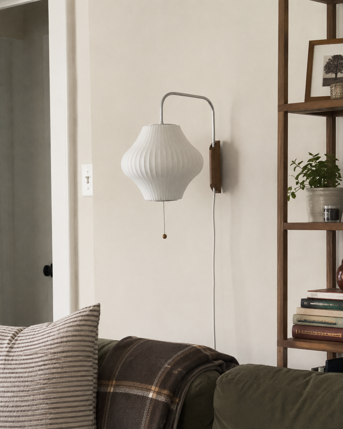 Kai | Silk Cocoon Wall Sconce