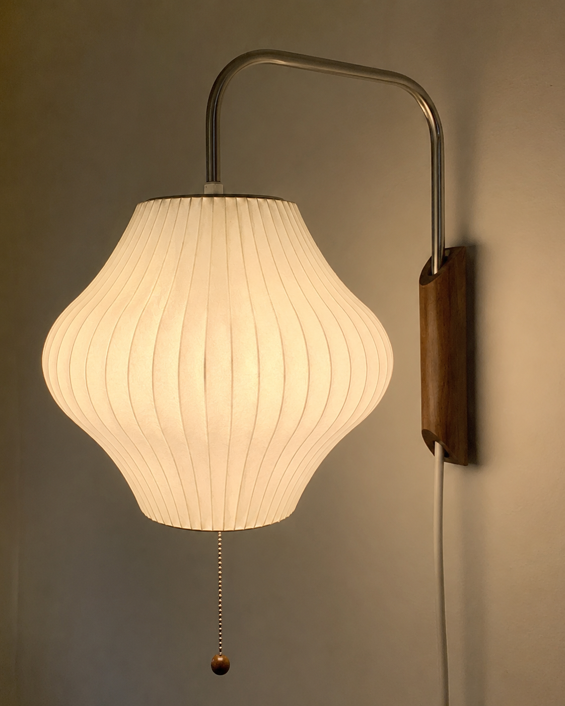 Kai | Silk Cocoon Wall Sconce