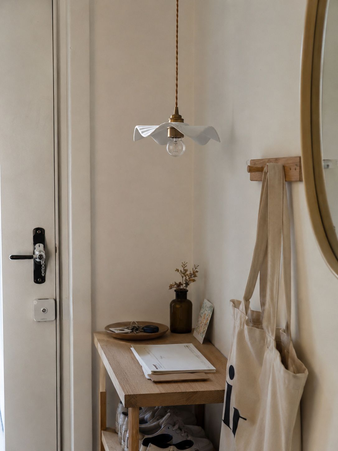 Soren | Ceramic Disc Sconce