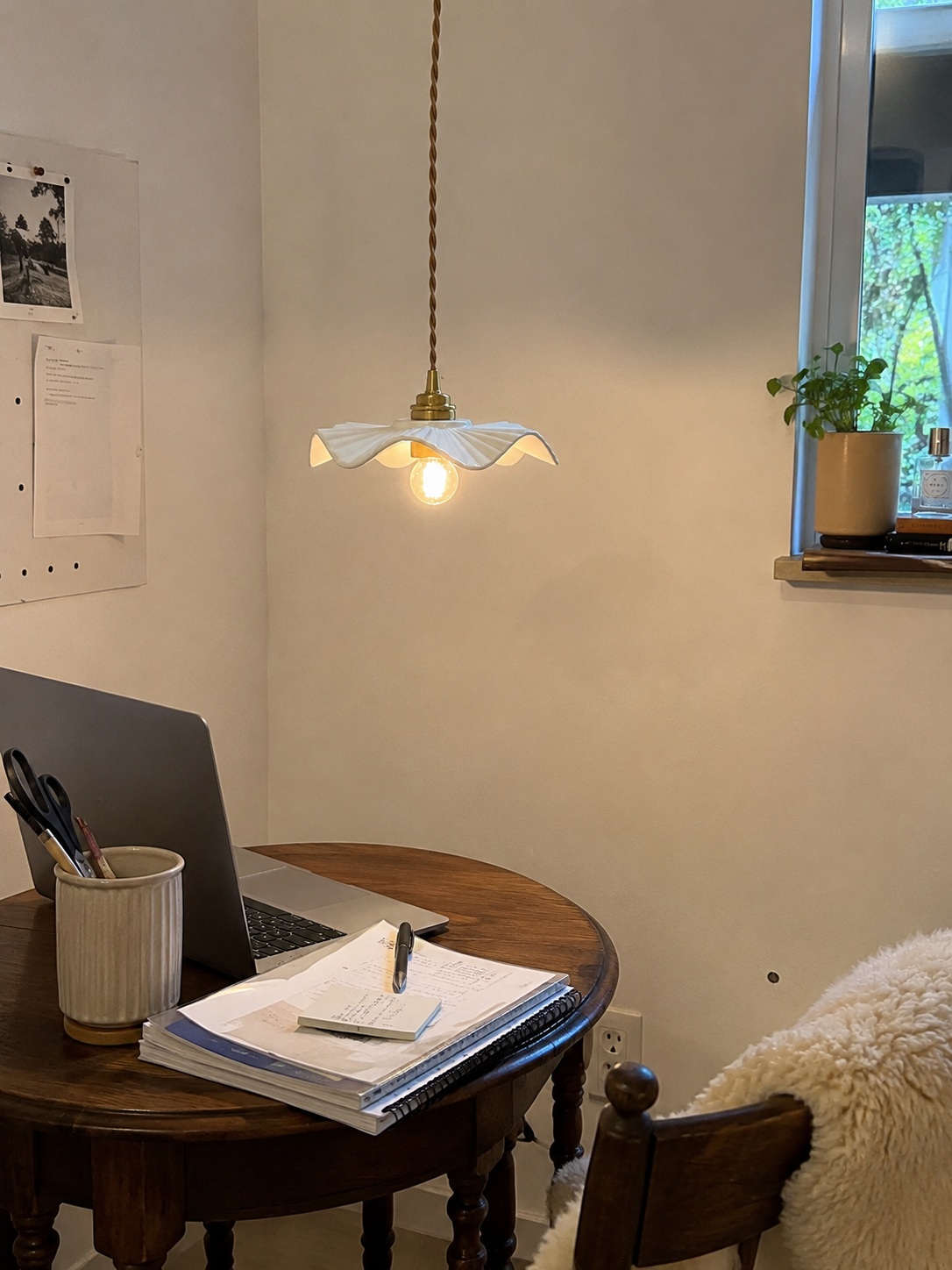 Soren | Ceramic Disc Sconce