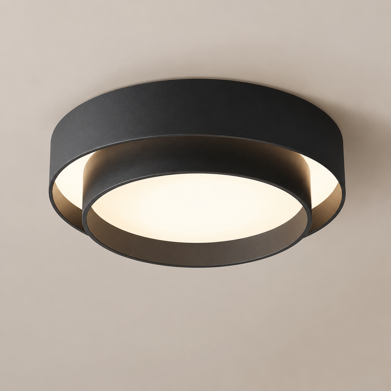 Finn | Layered Disc Flush Mount