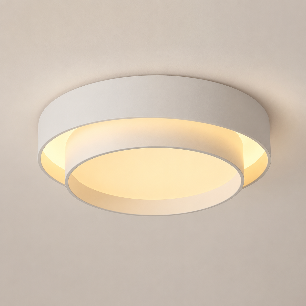 Finn | Layered Disc Flush Mount