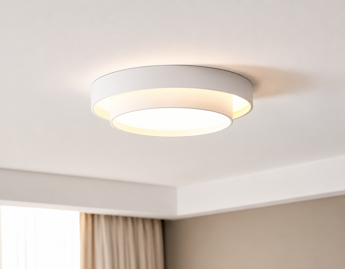 Finn | Layered Disc Flush Mount