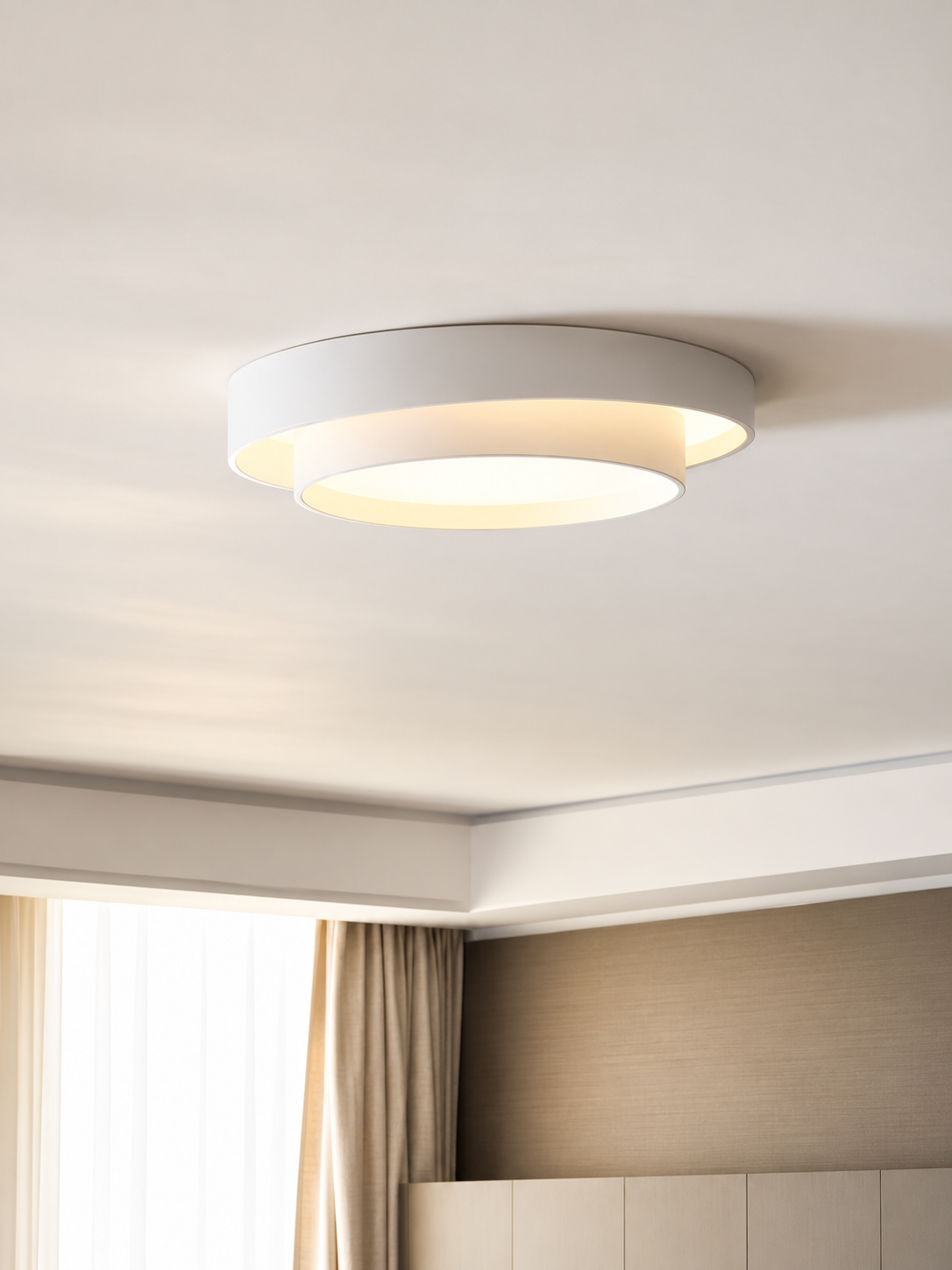 Finn | Layered Disc Flush Mount