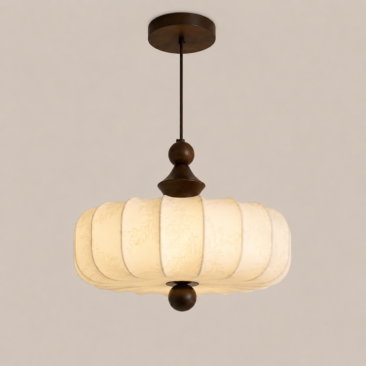 Juliette | Pleated Petal Pendant