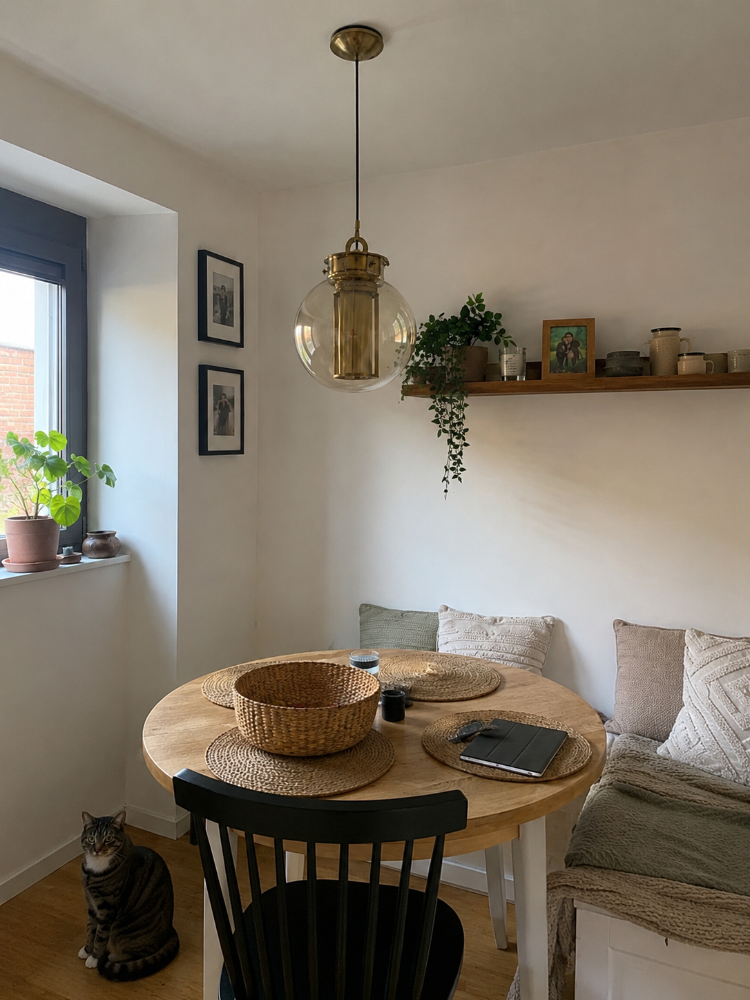 Camilla | Amber Glass Lantern Pendant