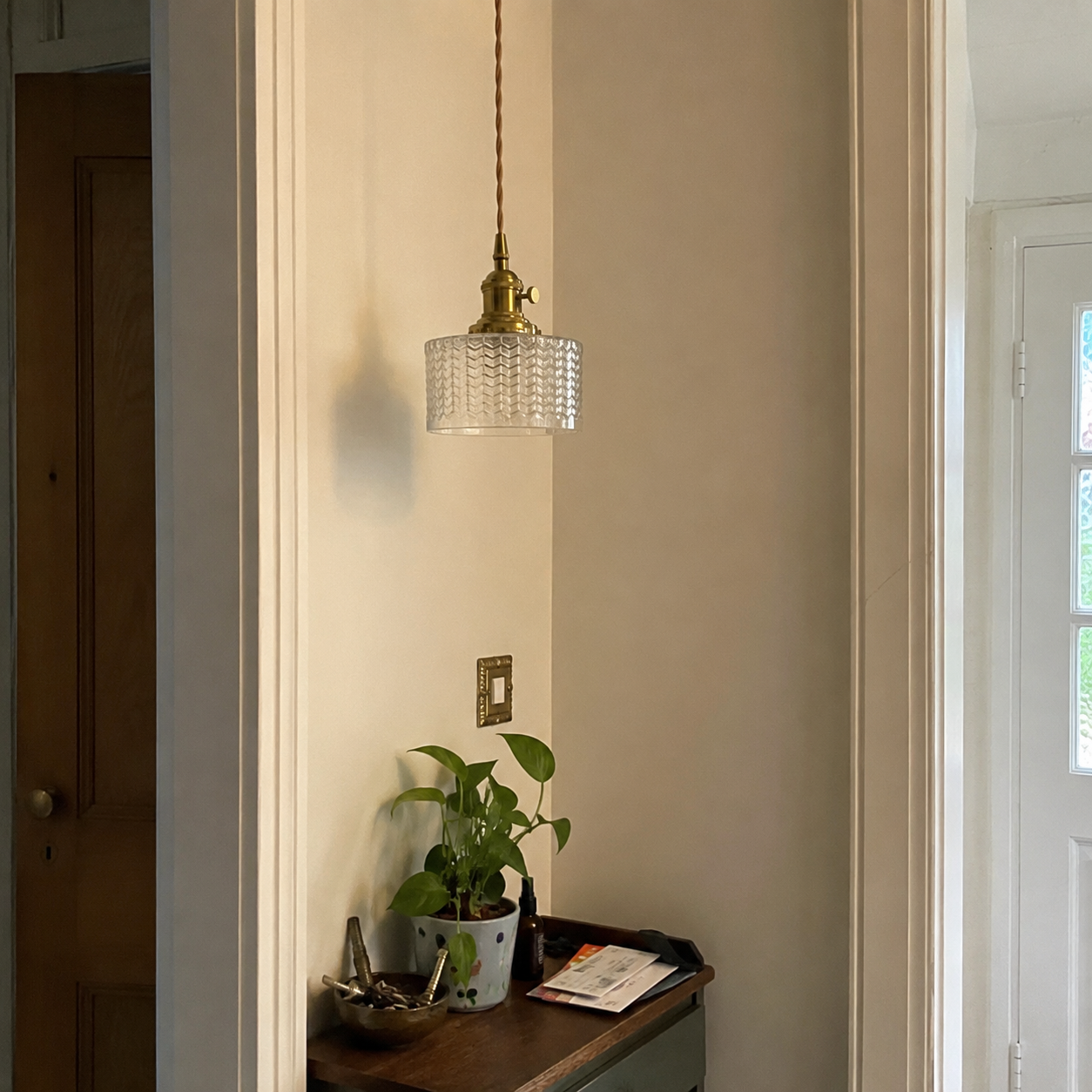 Aurelie | Cafe Glass Pendant