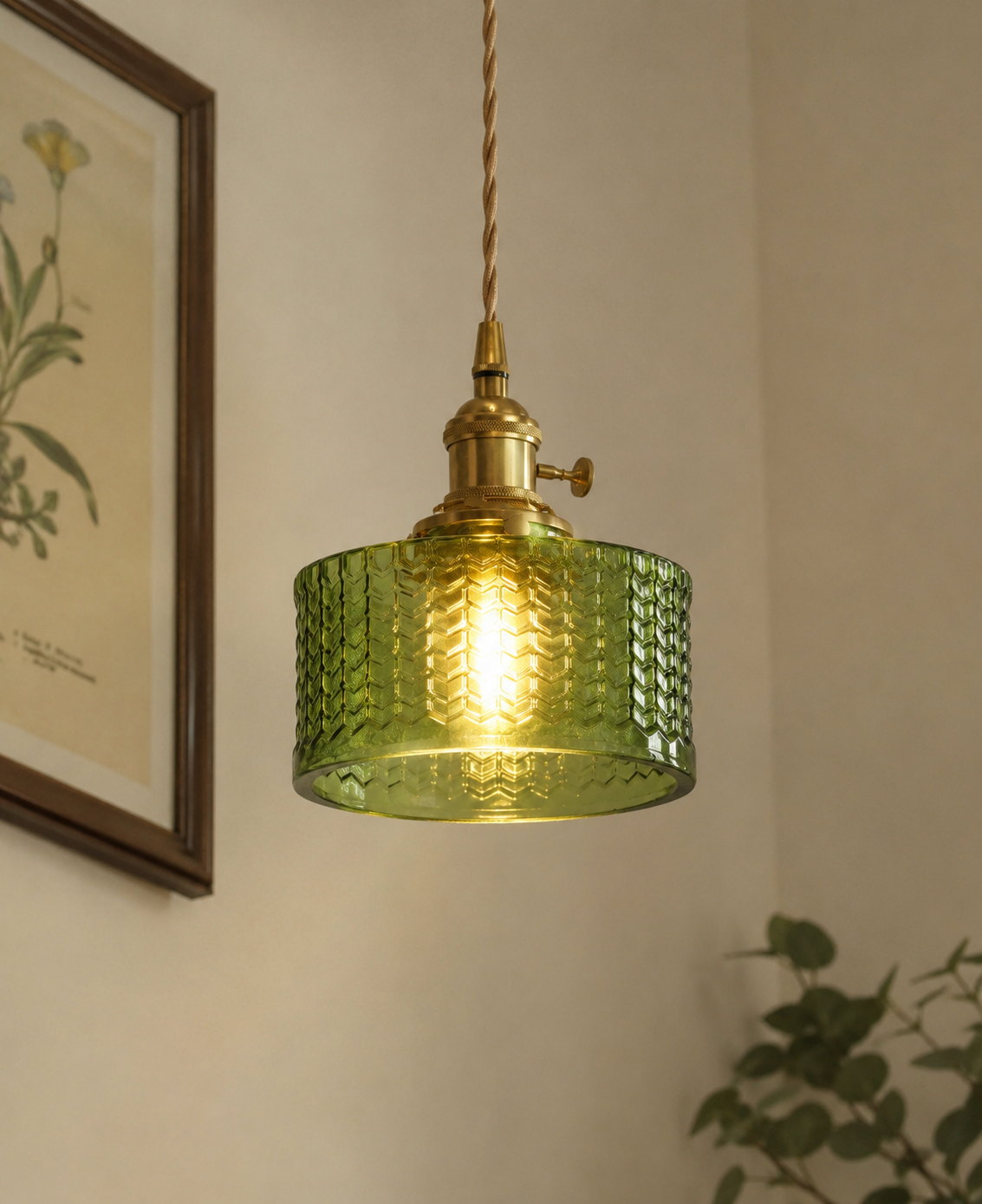 Aurelie | Cafe Glass Pendant