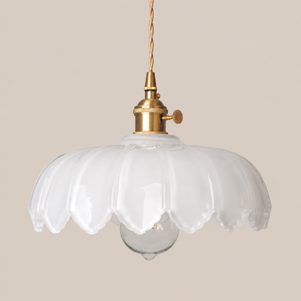 Marguerite | Cafe Glass Pendant