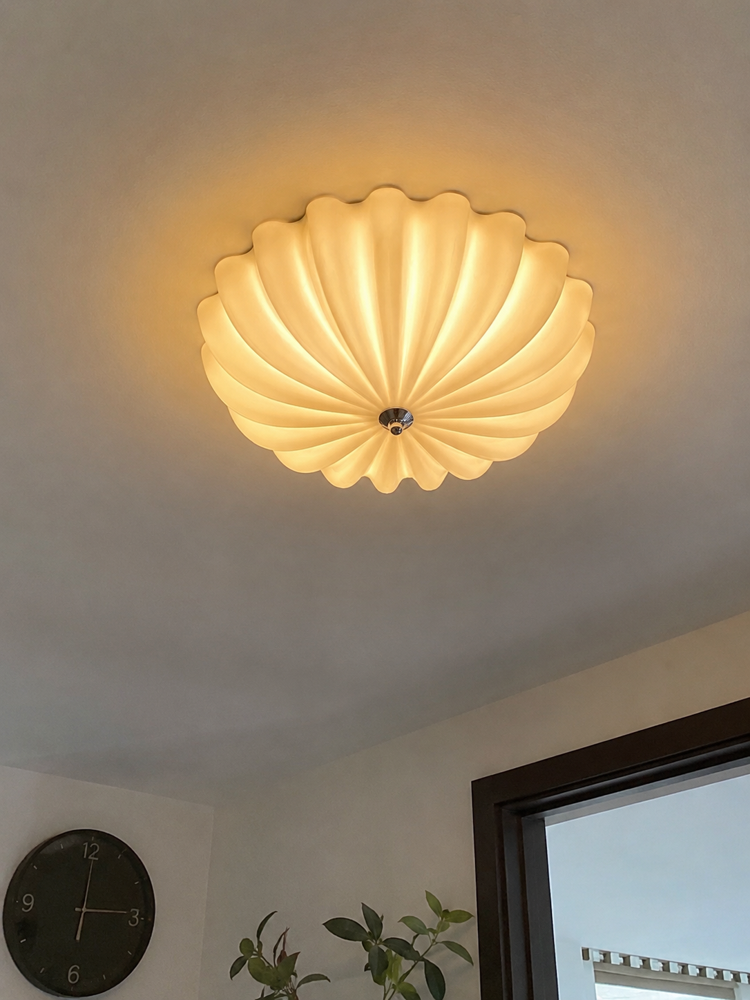 Seraphina | Cream Glass Ceiling Light