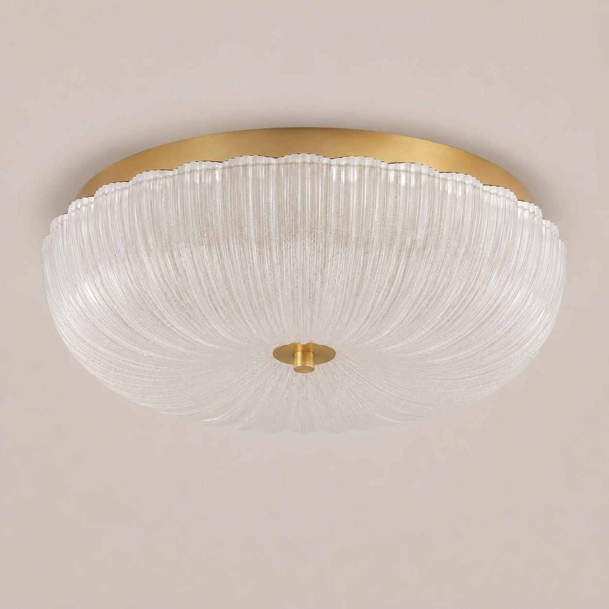 Rosalind | Ripple Edge Glass Ceiling Light